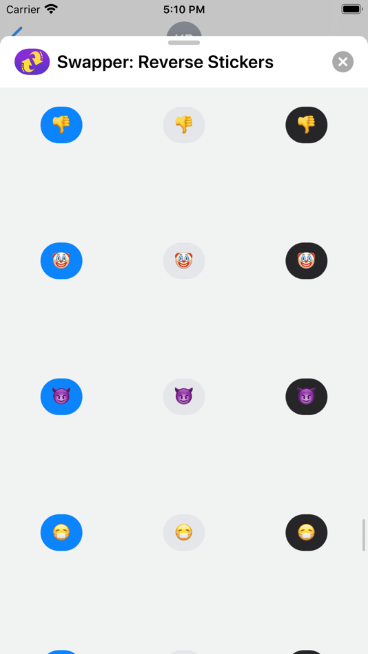 #10. Swapper: Reverse Text Bubbles (iOS) 由: Arturo Estrada De Leon