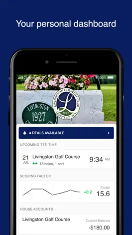 Game screenshot Livingston Golf Course apk