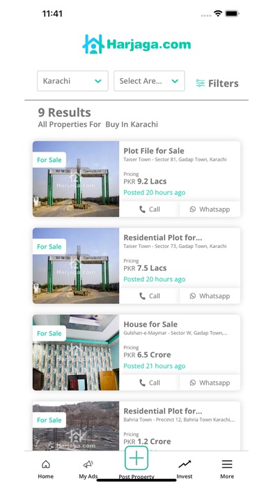 Harjaga.com Screenshot
