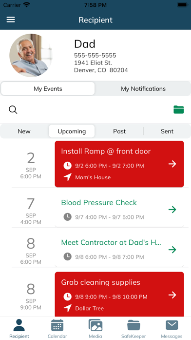 Bright Horizons Elder Care Screenshot