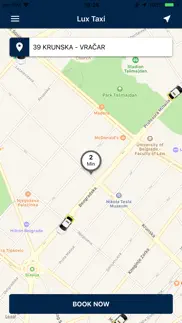 lux taxi beograd iphone screenshot 1