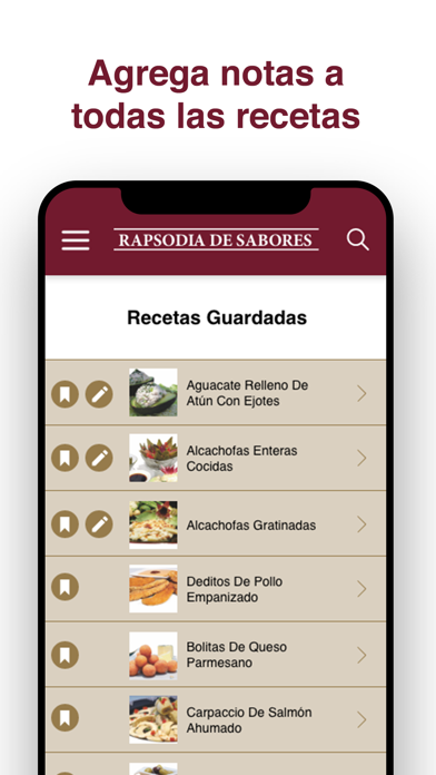 Screenshot #3 pour Rapsodia de Sabores
