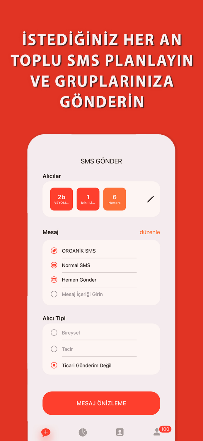 Organik SMS Kurumsal Toplu SMS