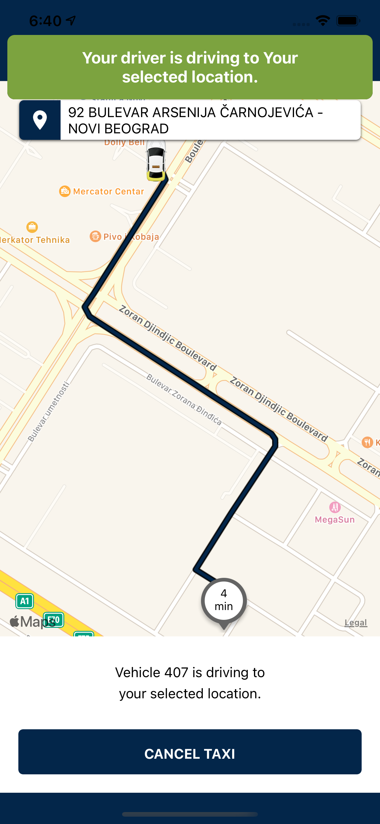 Lux Taxi Beograd