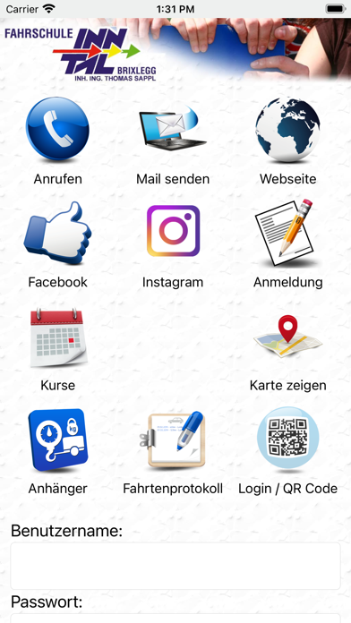 Screenshot #1 pour Fahrschule Inntal