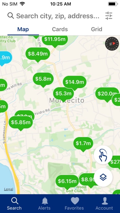 Montecito Home Search Screenshot
