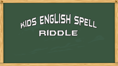 Kids English Spell Riddleのおすすめ画像1