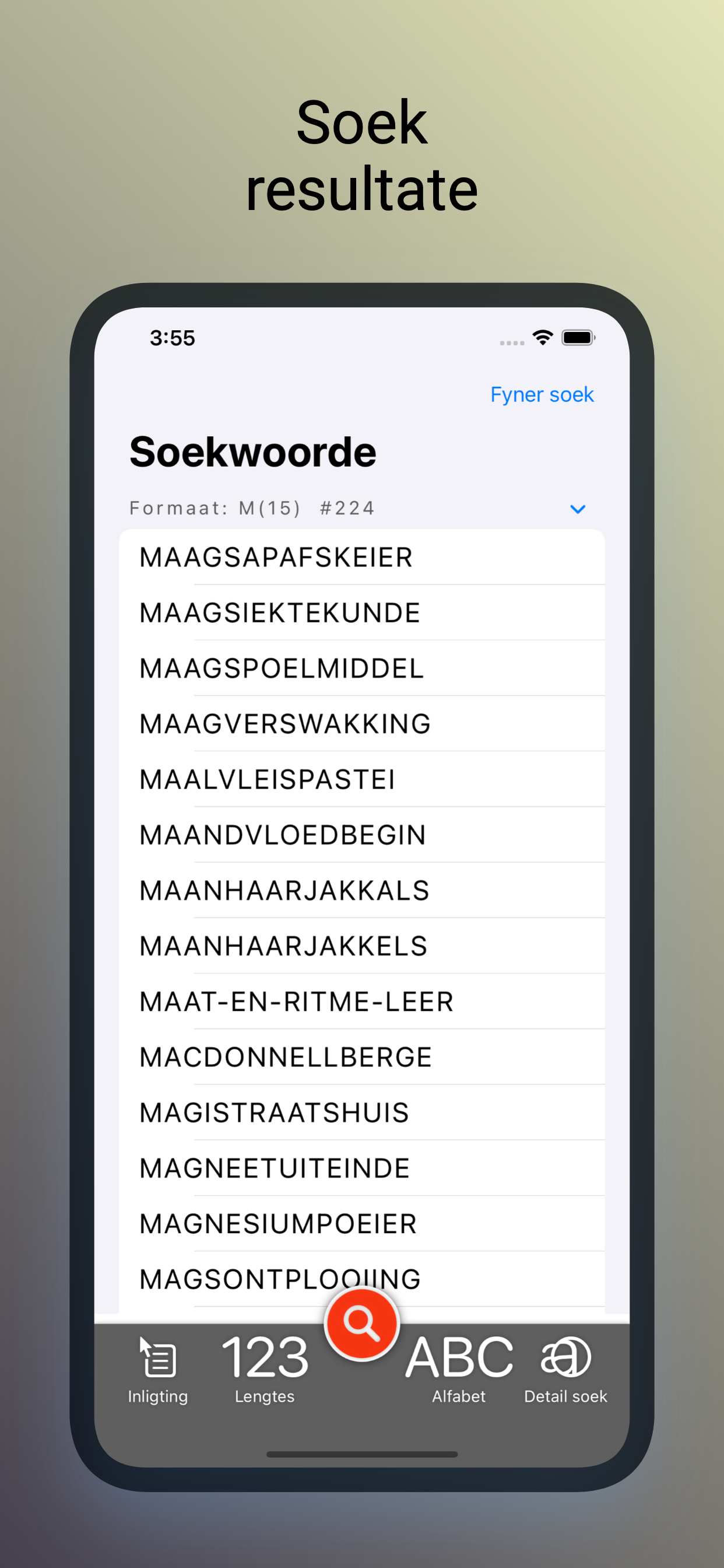 WoordeLyste