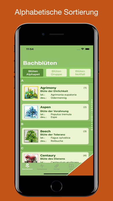 Screenshot #2 pour Bachblüten Lexikon