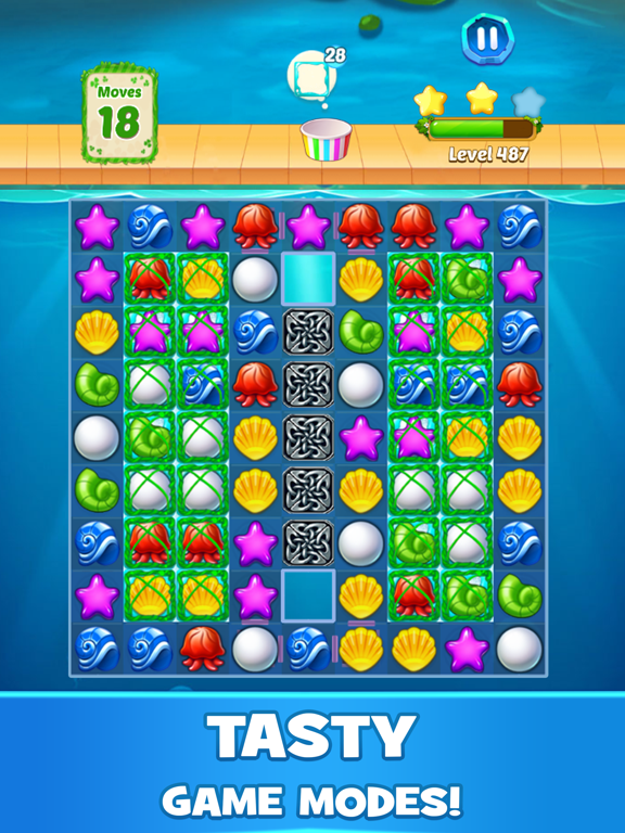 Screenshot #6 pour Fish Match Mania Blast