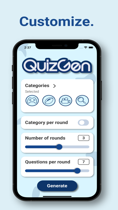 QuizGen Screenshot