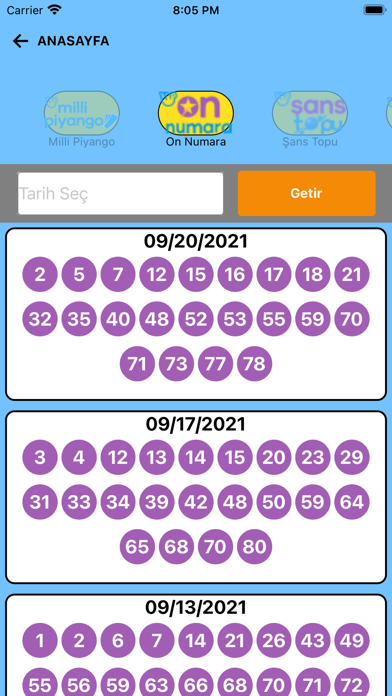 Loto Sonuç ve Tahmin Screenshot
