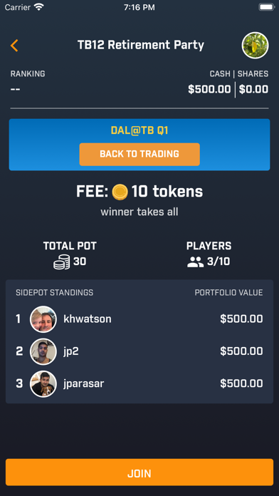 NXTSCORE Screenshot