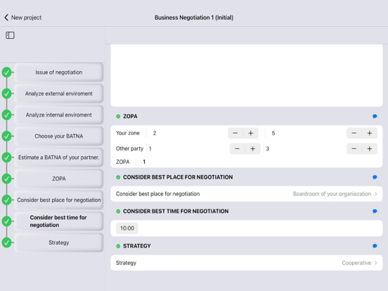 Screenshot #5 pour Creative Negotiation