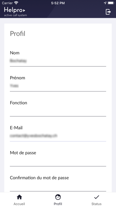 Helpro ACS Screenshot
