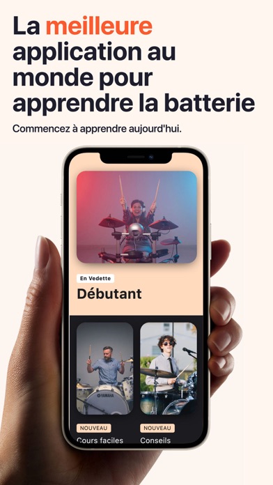 Screenshot #1 pour Apprendre la Batterie: Cours