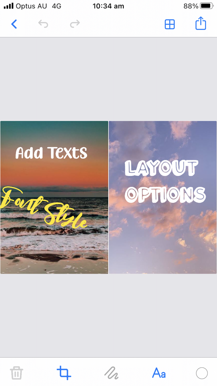 AddText Add texts to photos