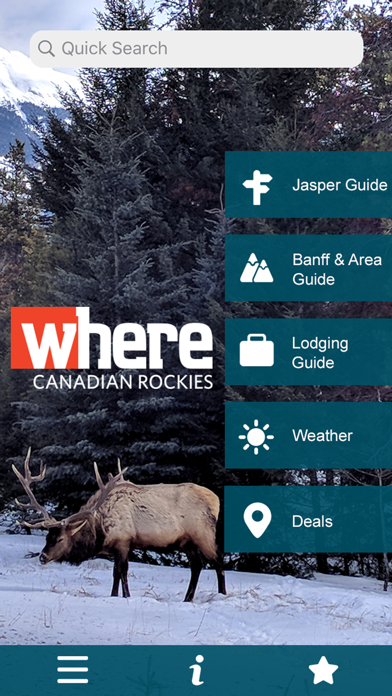 Where Canadian Rockies Screenshot