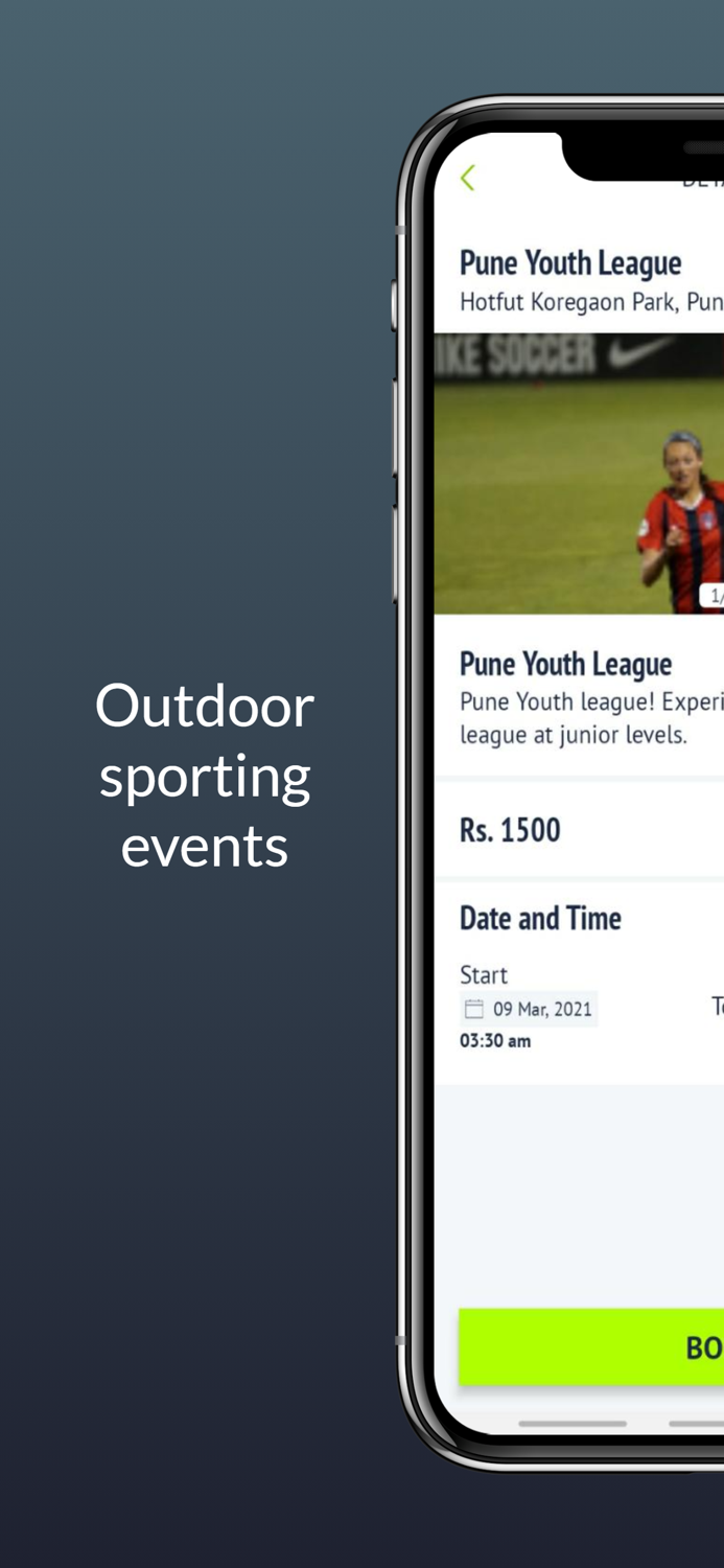 Roar Sports Booking Engine