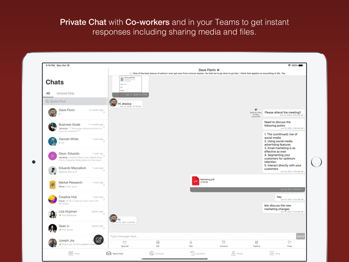 Consider It Done Intranet