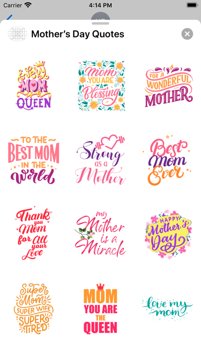 Screenshot #2 pour Mother’s Day Quotes *