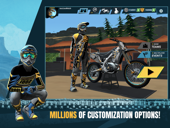 Mad Skills Motocross 3 iPad app afbeelding 4