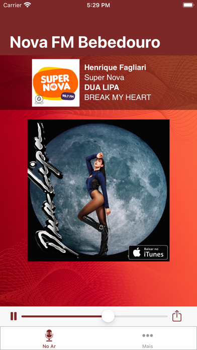 Nova FM 90,7 Screenshot