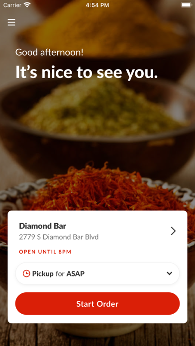 Curry India Bistro Screenshot