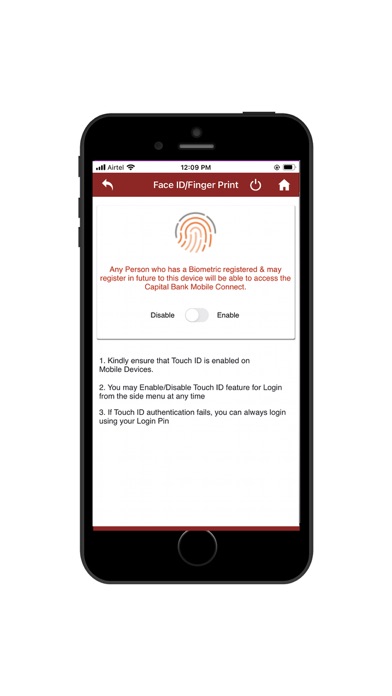 Capital Bank Mobile Connect Screenshot