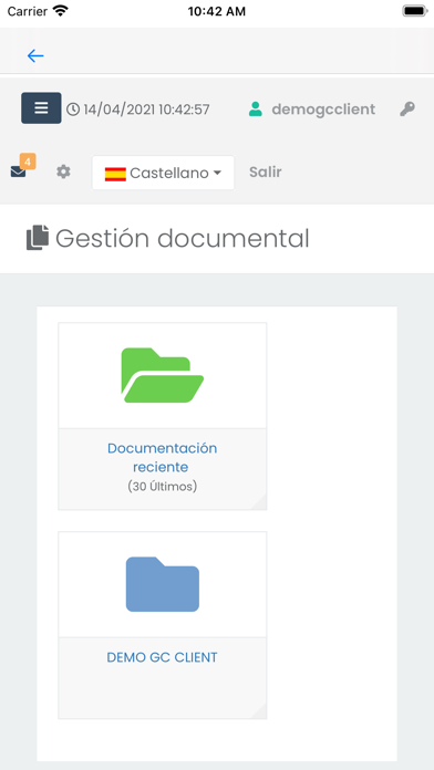 e-Gestió Screenshot