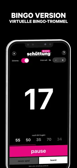 Game screenshot schüttung - Die App zum Spiel hack