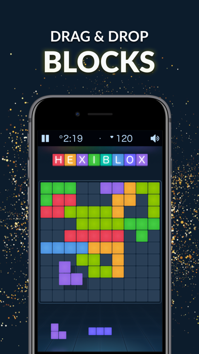 HexiBlox - Block Puzzle Game screenshot 4