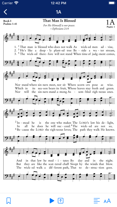 How to cancel & delete Book of Psalms For Worship from iphone & ipad 1