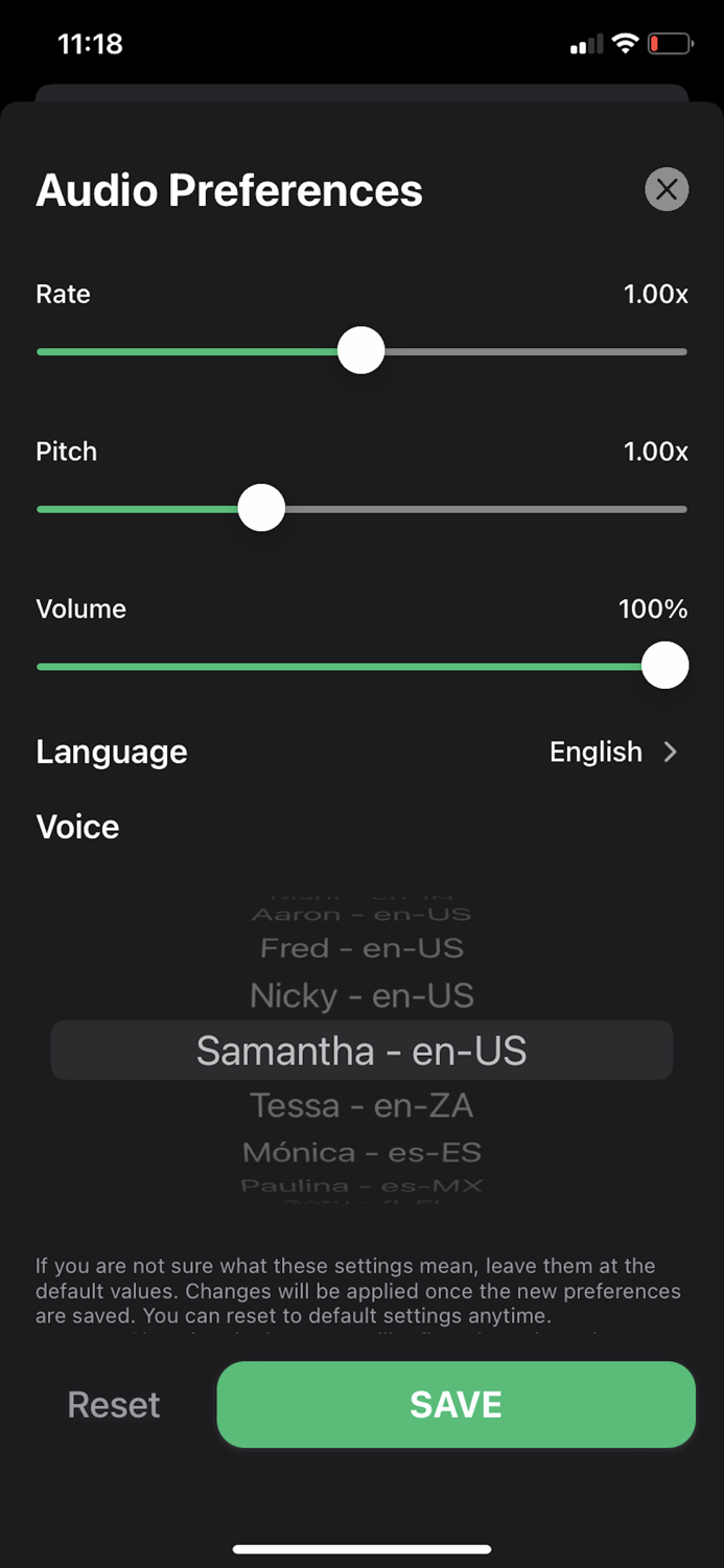 Text to Speech Reader App