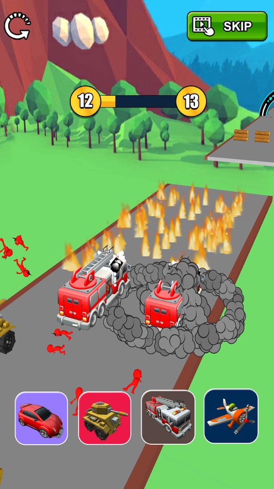 #5. Epic Car Transform Race (iOS) 由: Squad Cell