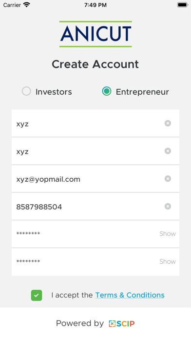 Anicut Capital Screenshot