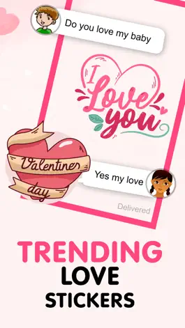 Game screenshot Valentine's Day Stickers! mod apk