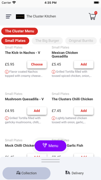 The Cluster Kitchen Screenshot