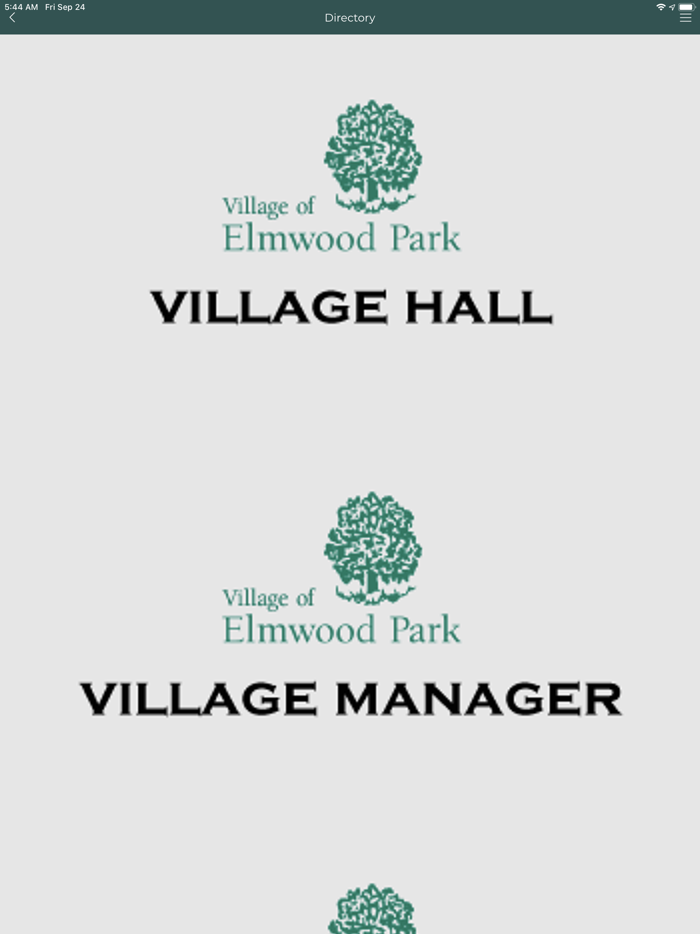 Village of Elmwood Park