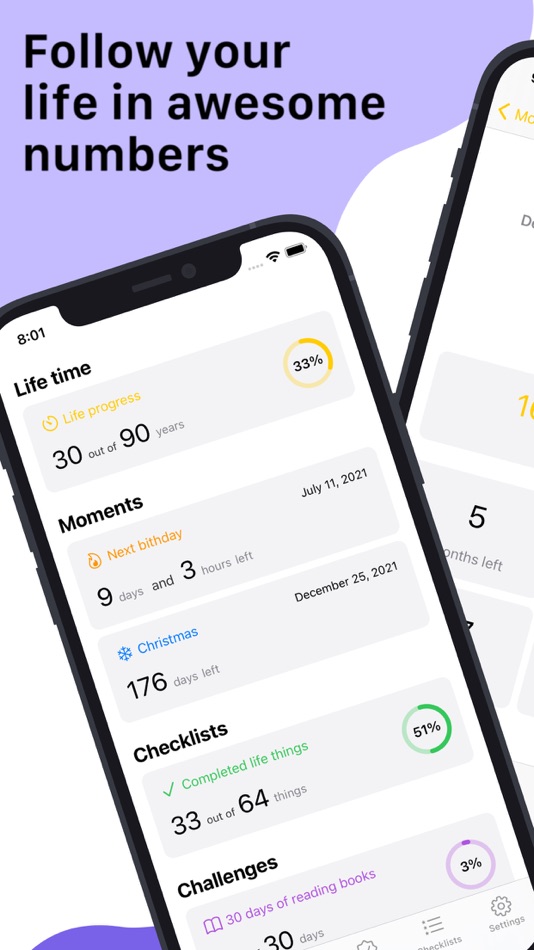 Habit & Life Goal Tracker App - 1.6 - (iOS)