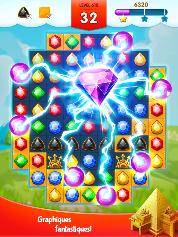 Screenshot #6 pour Jewel Legend - Jeux de Match 3