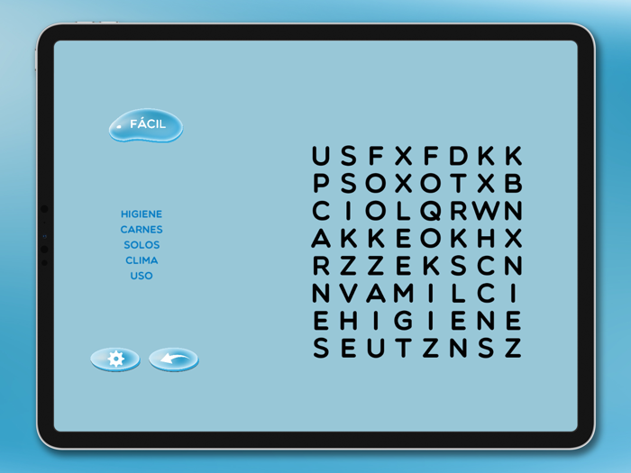 Caça Palavras - Água na Terra