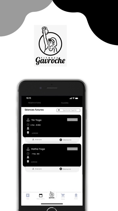 Gavroche Fitness Screenshot