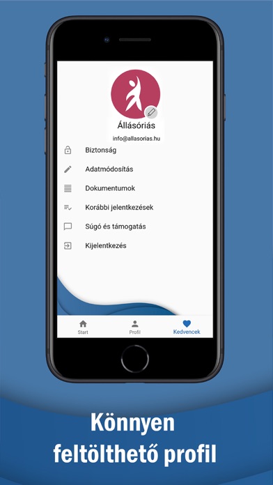 ÁllásÓriás Screenshot