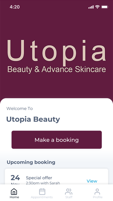 Utopia Beauty Screenshot
