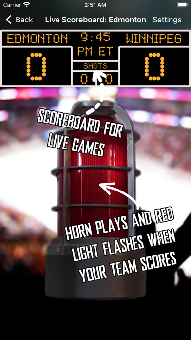 How to cancel & delete Hockey Horns Live from iphone & ipad 2