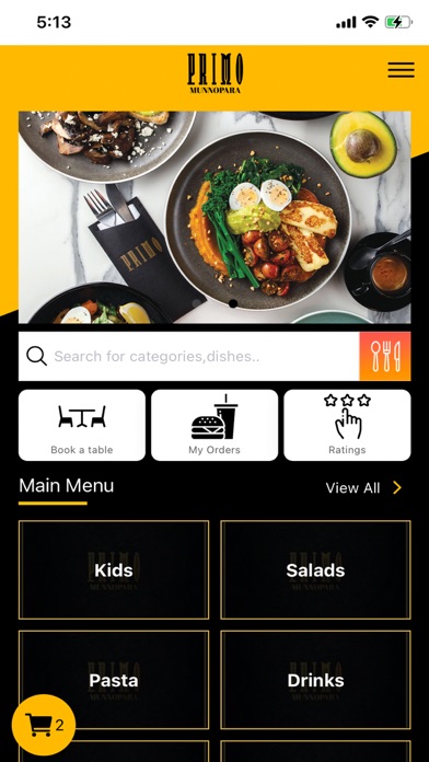 Caffe Primo Screenshot