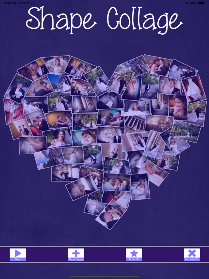 Shape Collage Maker and Editor