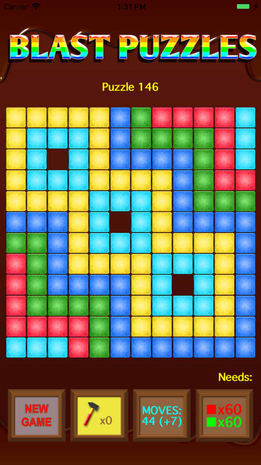 #1. Blast Games - Logic Puzzles (iOS) Podle: Bivarious Inc.