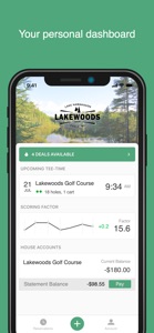 Lakewoods Golf Course screenshot #1 for iPhone